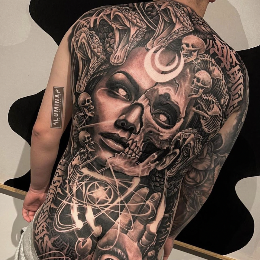 Tattoo artist Yogi Lumina  Kingpin