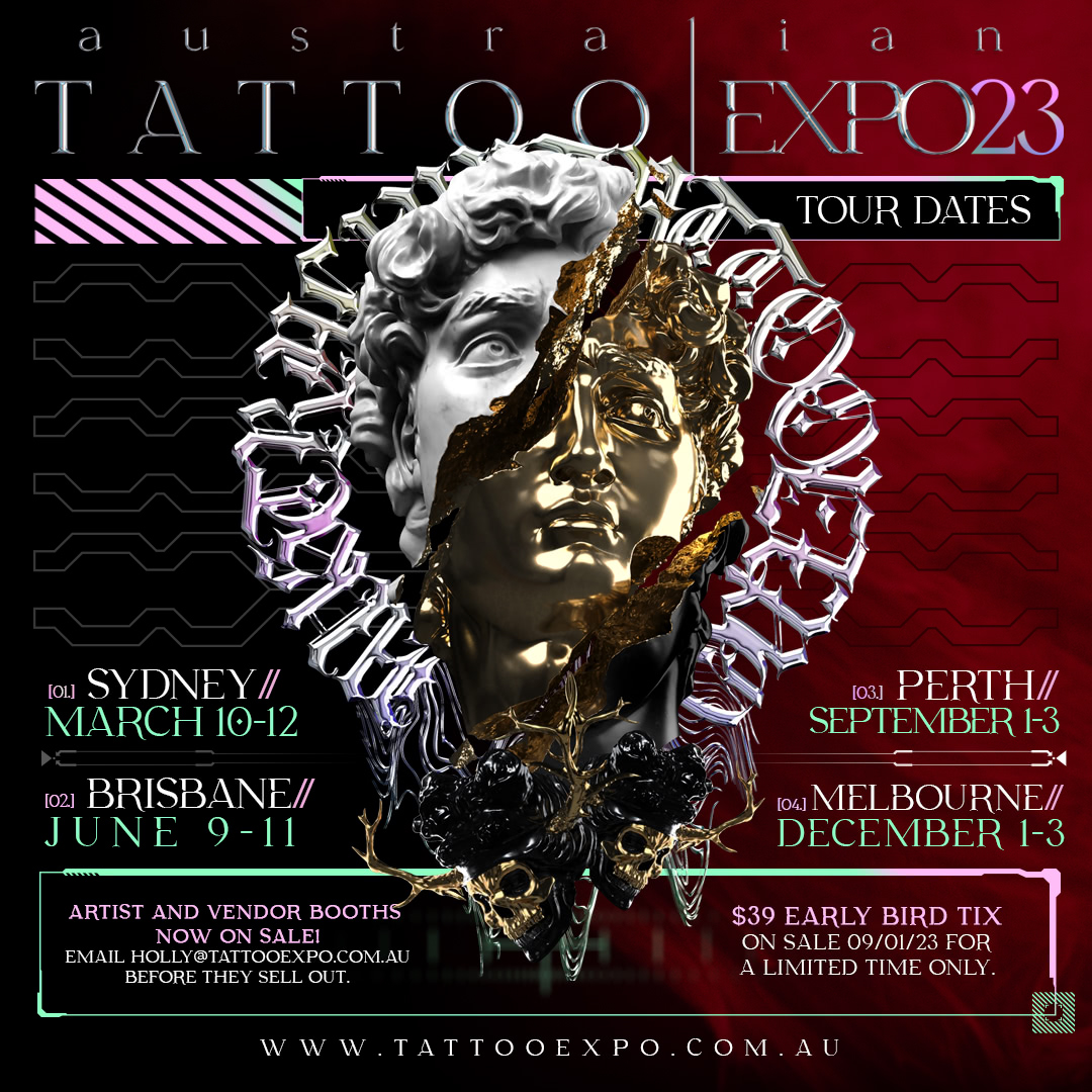 Australian Tattoo Expo 2023 Tour Dates